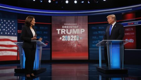 AI emerges as a pivotal issue in the 2024 US presidential election