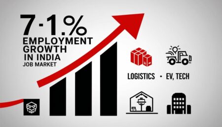 Optimistic employment growth projected in India for 2024-2025
