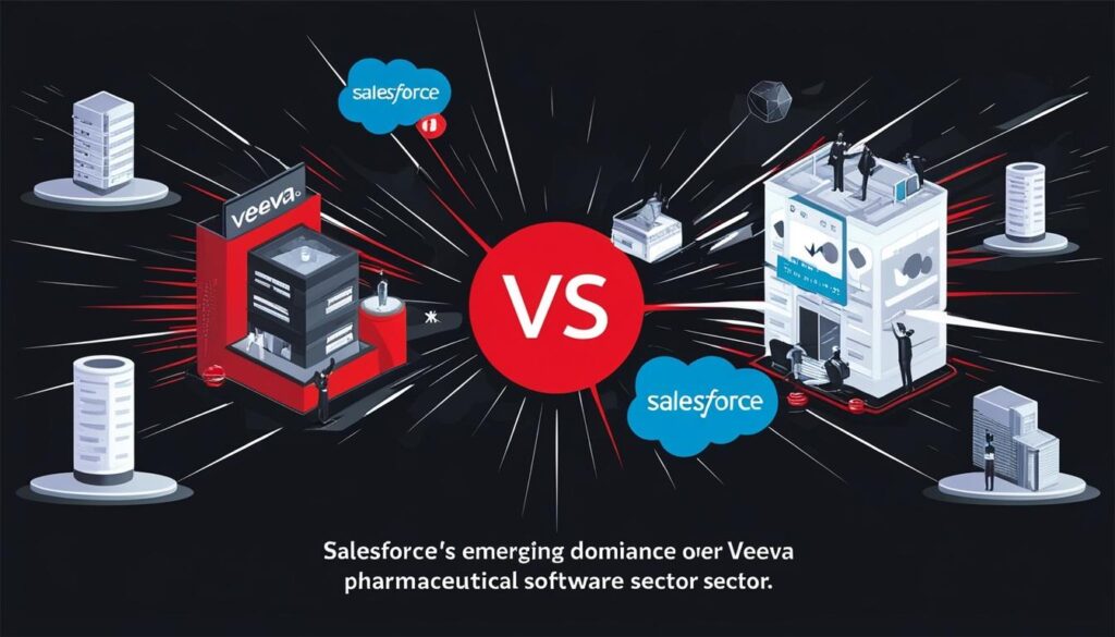 Salesforce makes significant gains in pharmaceutical software market