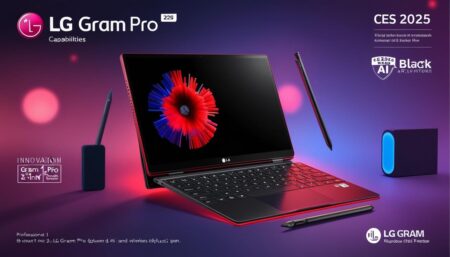 LG to showcase innovative AI-driven laptops at CES 2025