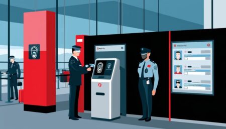 Facial recognition technology enhances airport security in the US