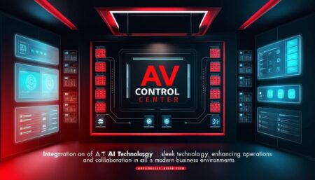 The role of AV systems and AI in enhancing business efficiency