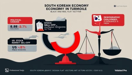 South Korea’s economy faces turbulent times amid political upheaval