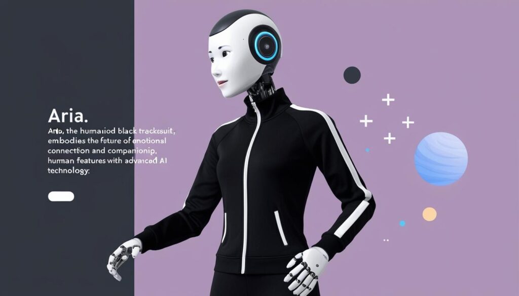 Aria the humanoid robot makes a splash at CES 2025