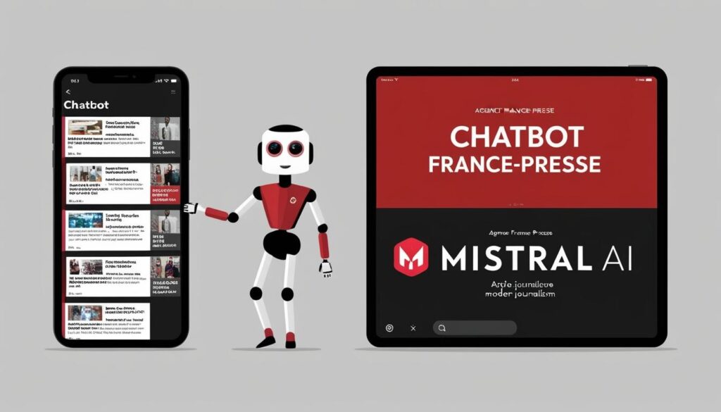 AFP partners with Mistral AI to enhance news delivery through chatbot technology