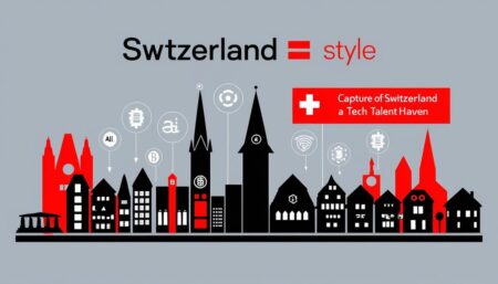 Switzerland emerges as a global tech talent hub